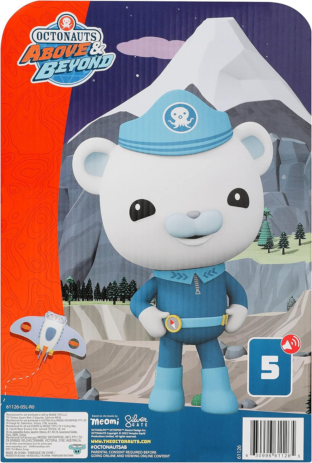 Octonauts Above & Beyond Talking Plush Captain Barnacles