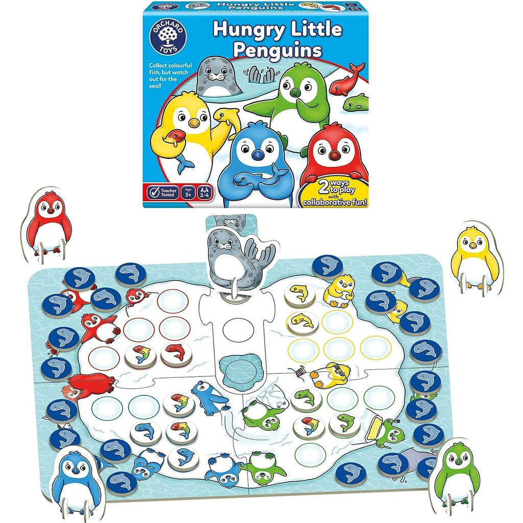 Hungry Little Penguins