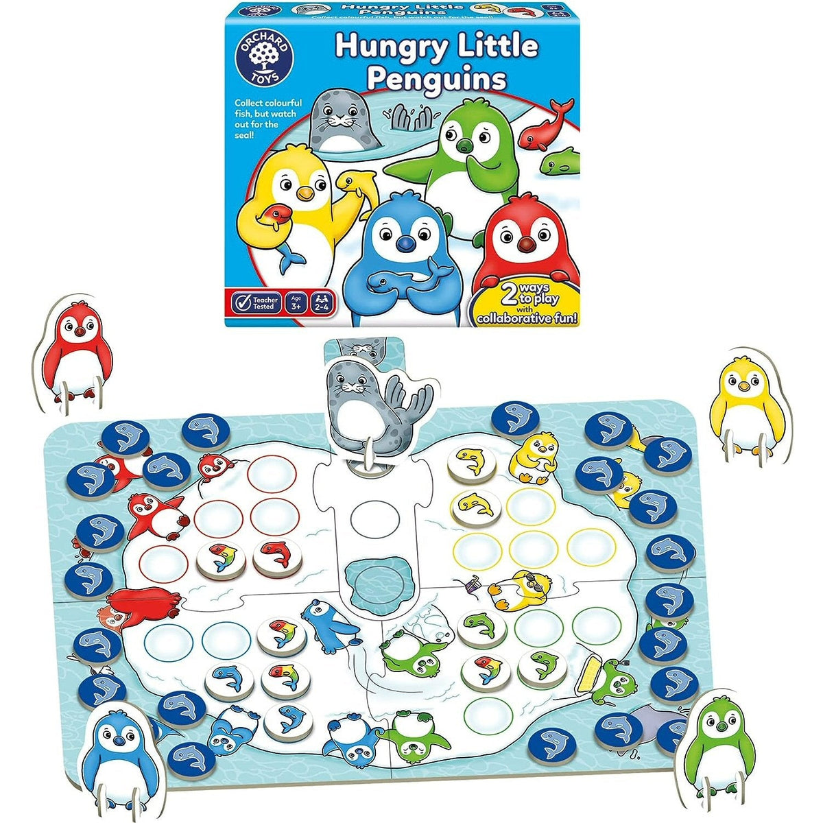 Hungry Little Penguins