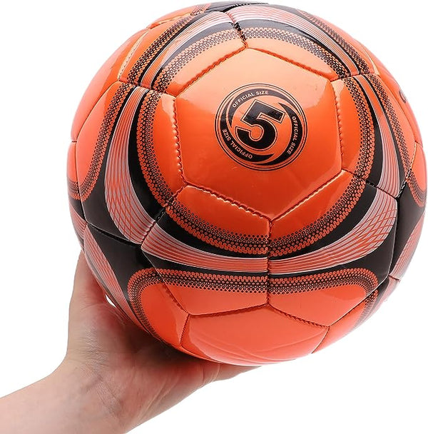 Challenge Size 5 Neon Orange Football