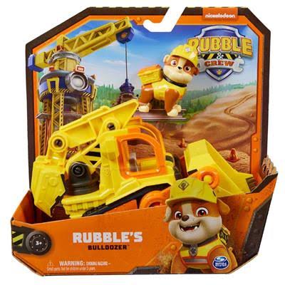 Paw Patrol Rubble Crew Themed Vehicle & Figure Assorted