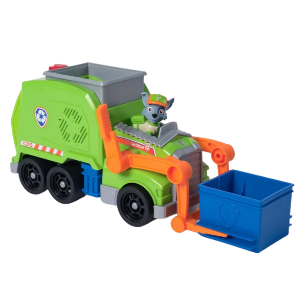 Paw Patrol Rocky Crush ‘N’ Roll  Recycling Truck