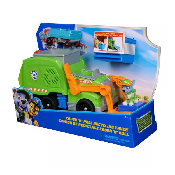 Paw Patrol Rocky Crush ‘N’ Roll  Recycling Truck