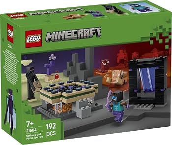 Lego Minecraft 21584 - Nether & End Portal Journey