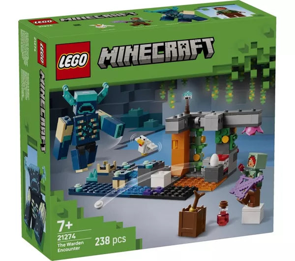 Lego Minecraft 21274 The Warden Encounter Set