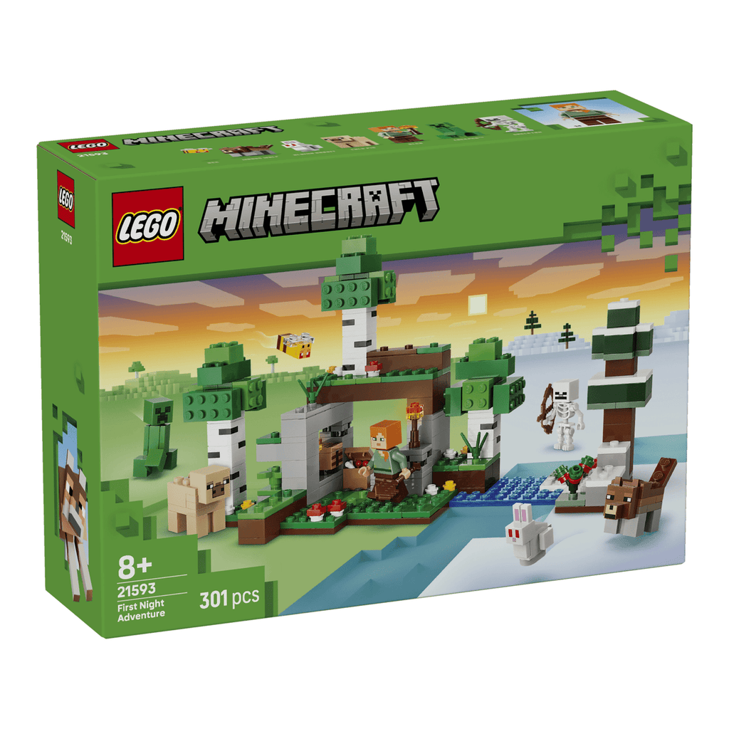 Lego Minecraft 21593 First Night Adventure