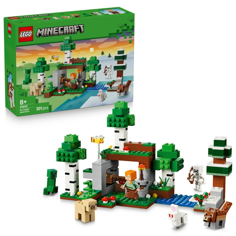 Lego Minecraft 21593 First Night Adventure