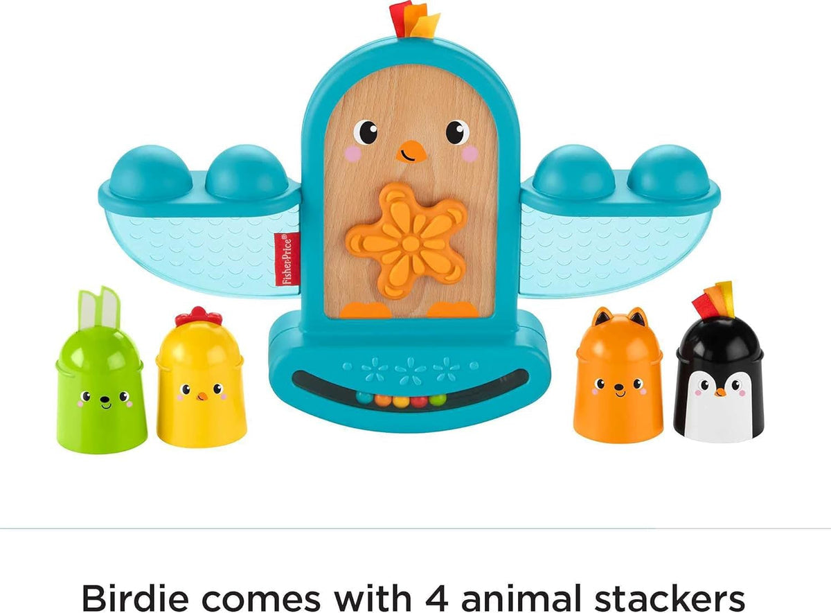Fisher Price Stack and Rattle Birdie