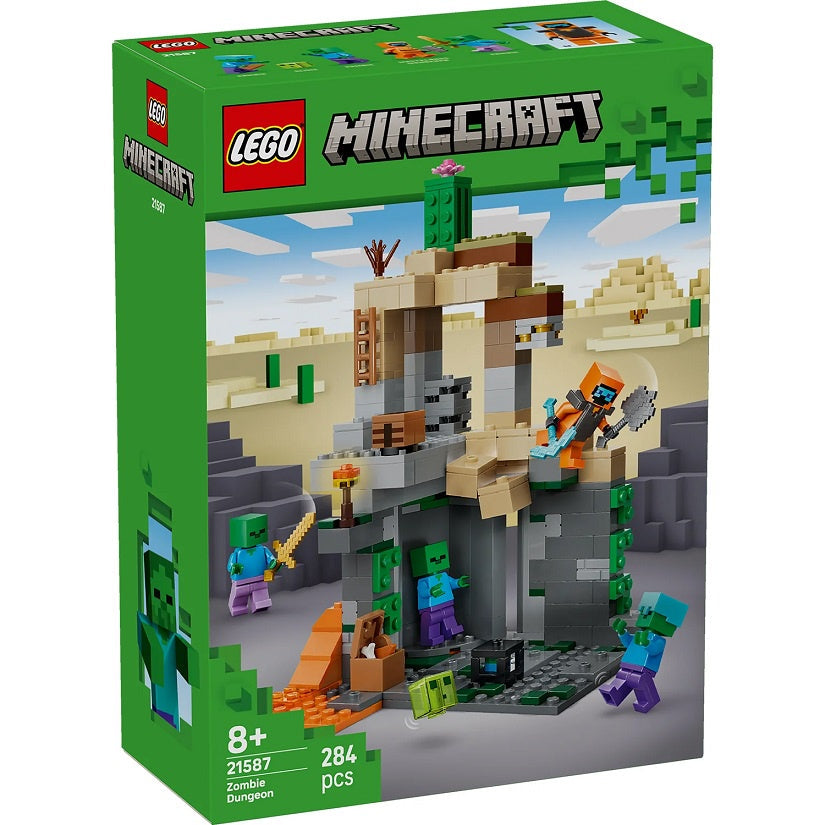 Lego Minecraft 21587 Zombie Dungeon Set