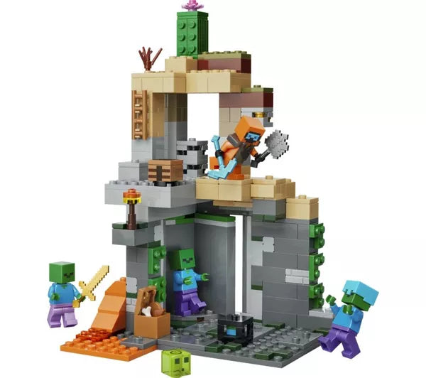 Lego Minecraft 21587 Zombie Dungeon Set