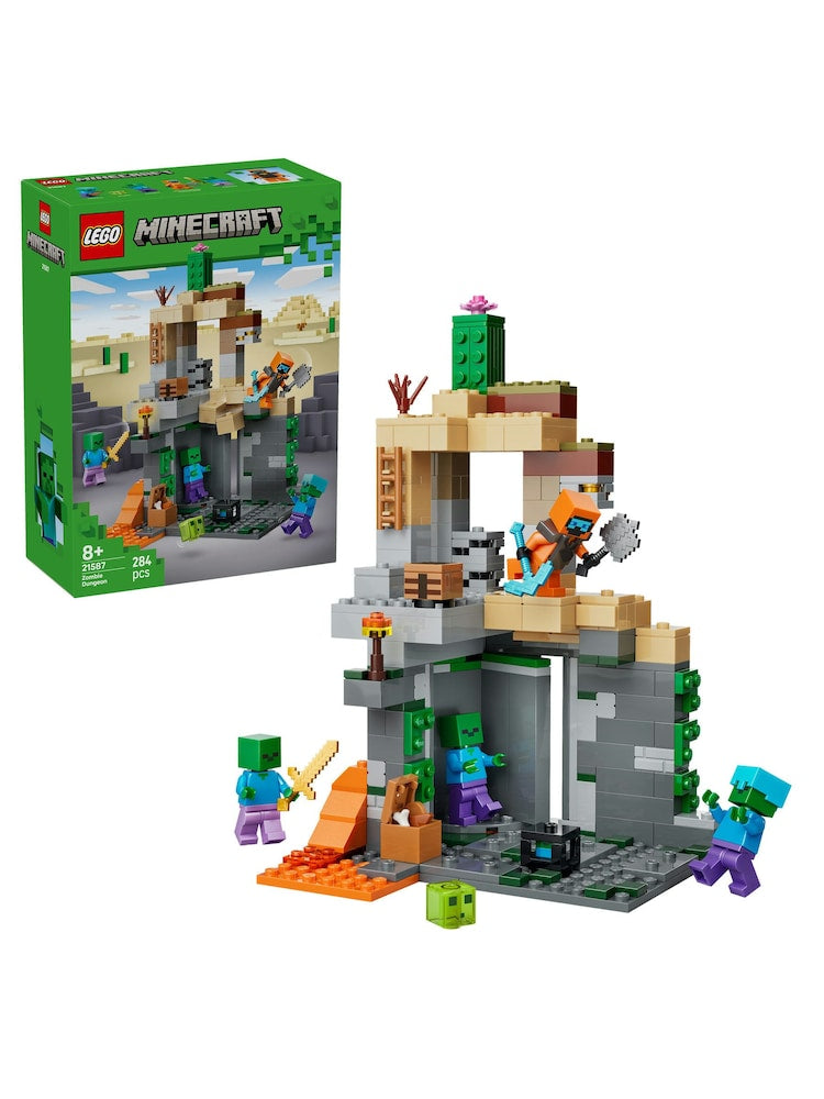 Lego Minecraft 21587 Zombie Dungeon Set