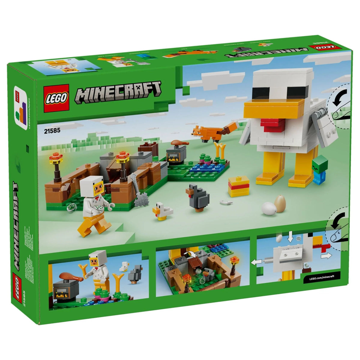 Lego Minecraft 71585 Chicken Farm Set