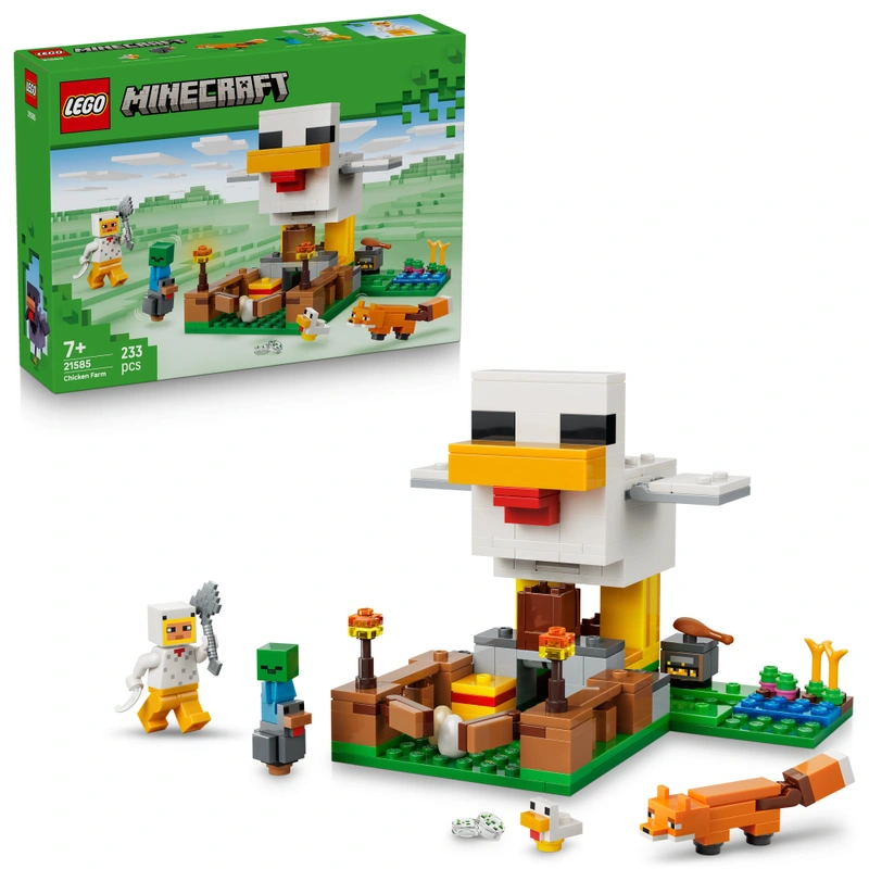 Lego Minecraft 71585 Chicken Farm Set