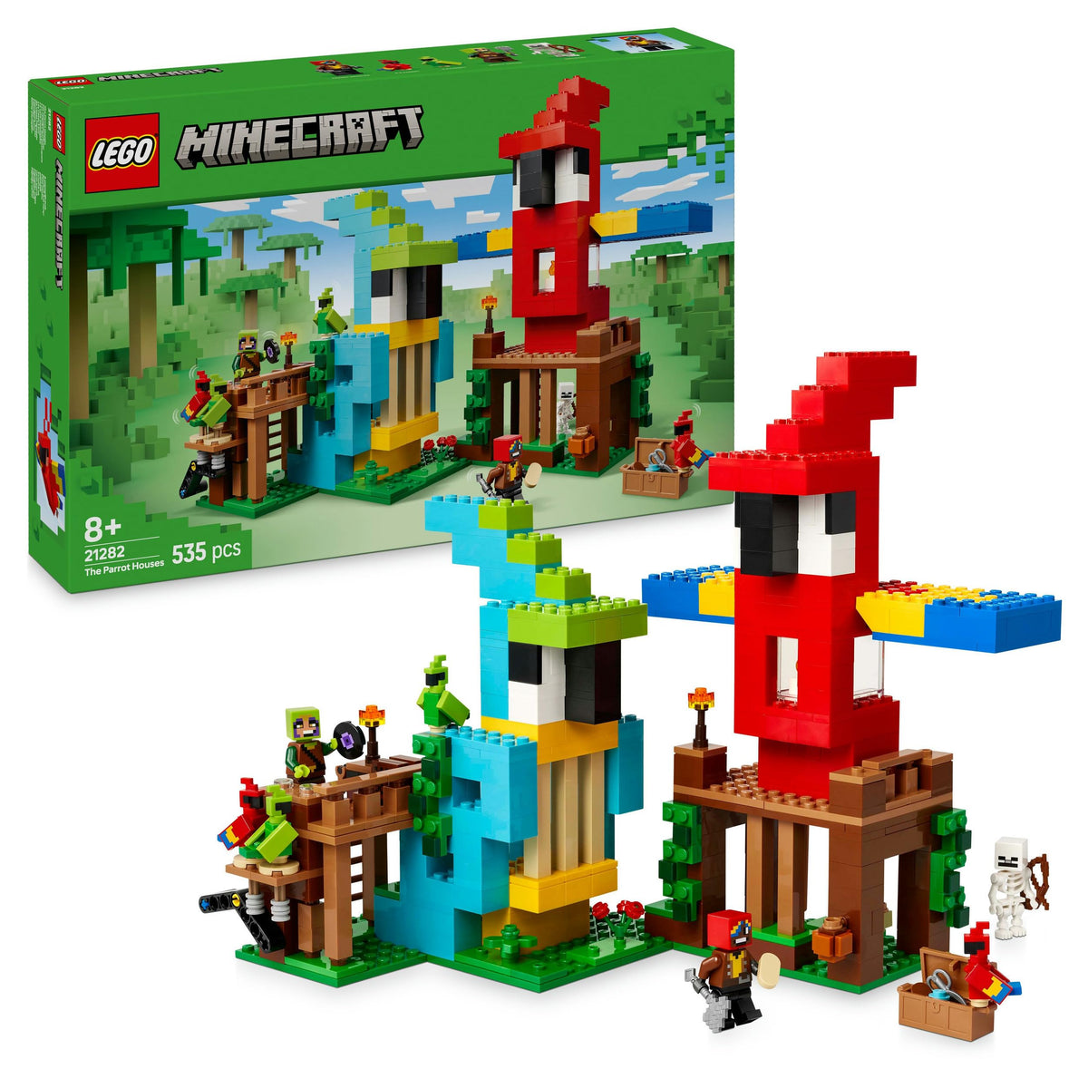 Lego Minecraft 21282 The Parrot Handler