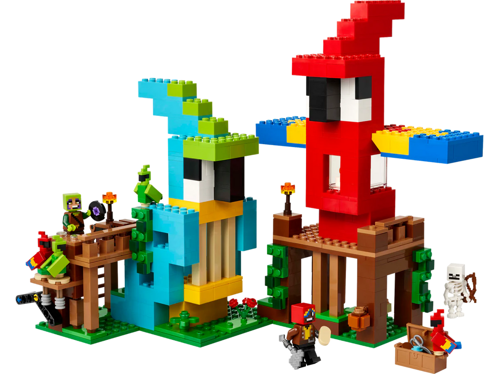 Lego Minecraft 21282 The Parrot Handler