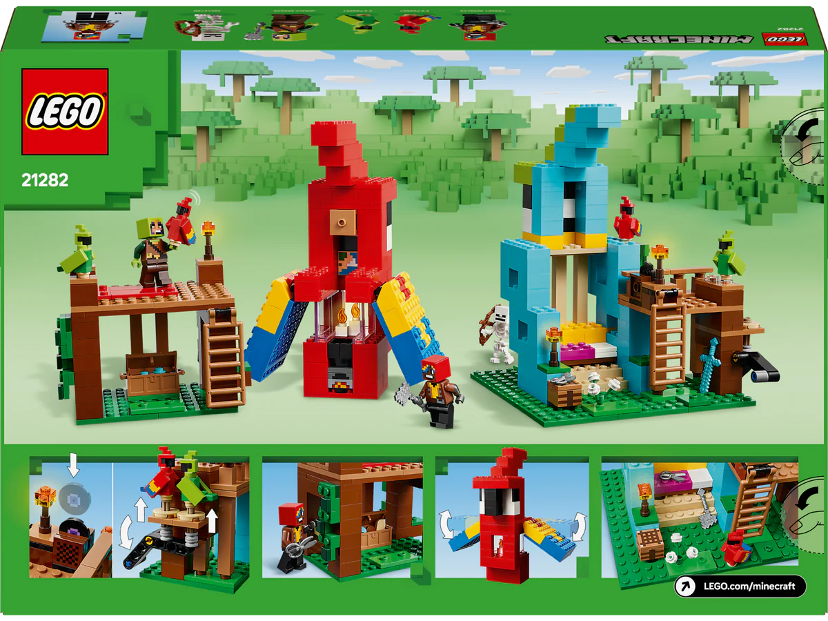 Lego Minecraft 21282 The Parrot Handler