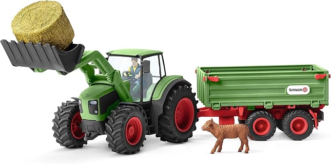Schleich Tractor with Trailer 42379