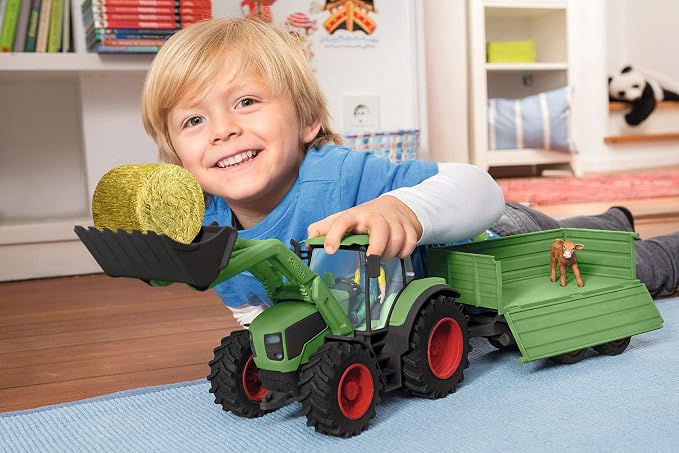 Schleich Tractor with Trailer 42379