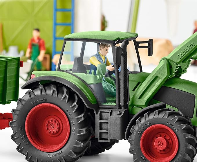 Schleich Tractor with Trailer 42379