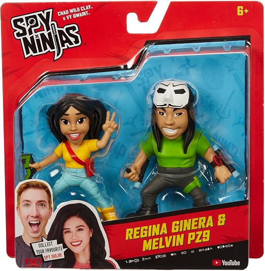 Spy Ninjas Regina Ginera & Melvin PZ9