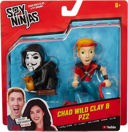 Spy Ninjas Chad Wild Clay & PZ2