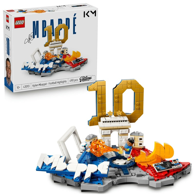 Lego Editions Football Highlights 43013 Kylian Mbappé Set