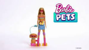 Barbie Pets Skate And Run Pup Playset