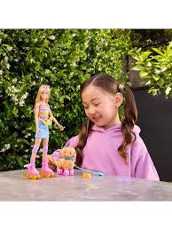 Barbie Pets Skate And Run Pup Playset