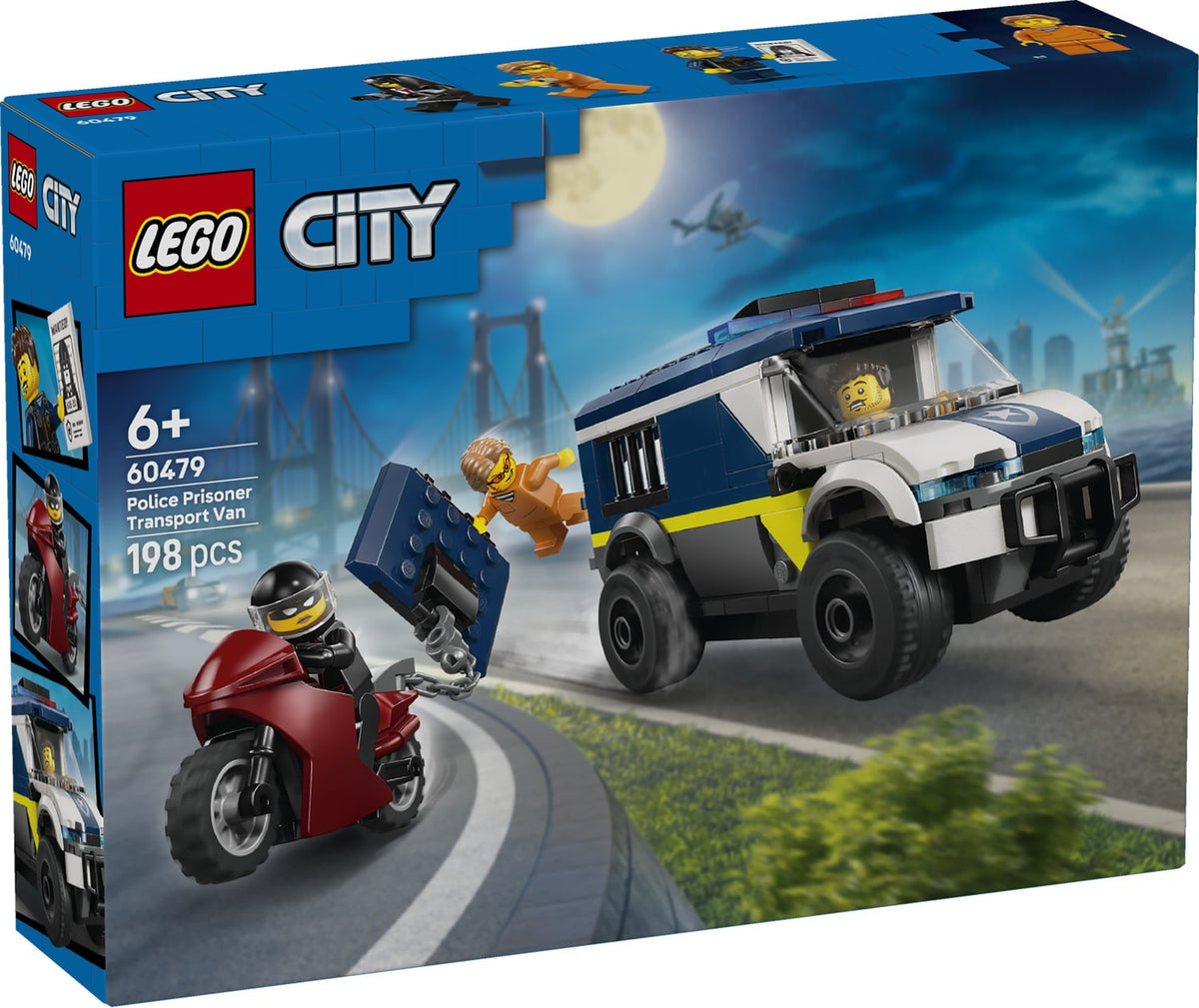 LEGO City 60479 Police Prisoner Transport Van Set