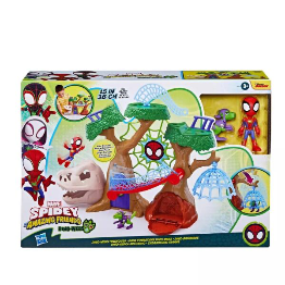 Spidey & His Amazing Friends Dino Webs Treehouse Playset