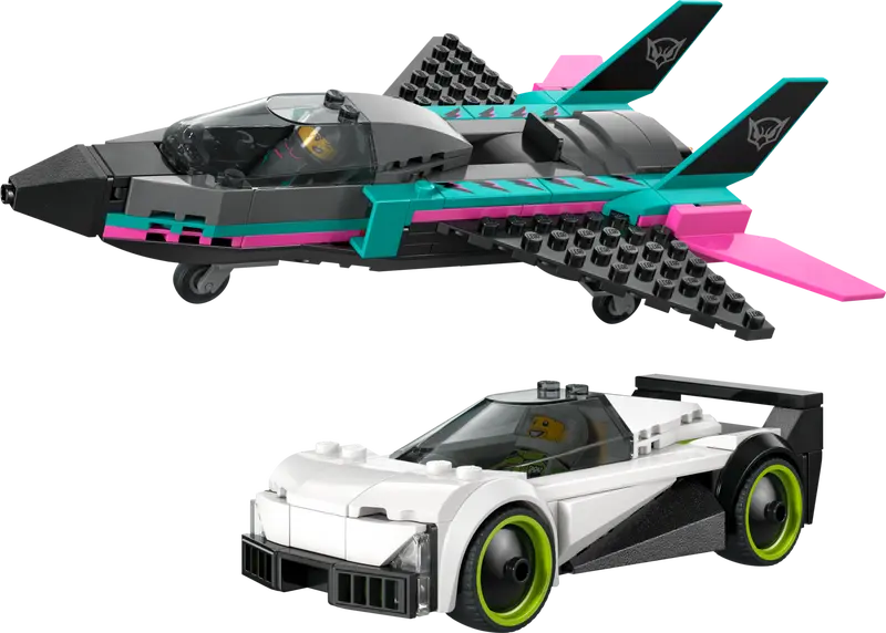 LEGO City 60489 Jet Vs. Car Set