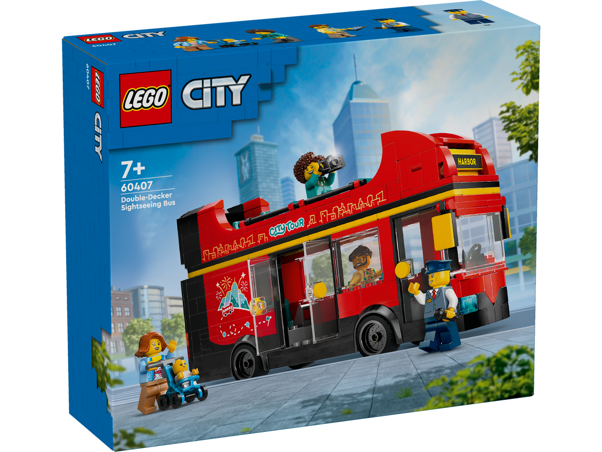 LEGO City 60407 Double-Decker Sightseeing Bus Set