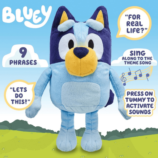 Bluey Talking Bluey Plush