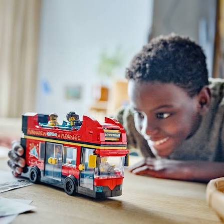 LEGO City 60407 Double-Decker Sightseeing Bus Set