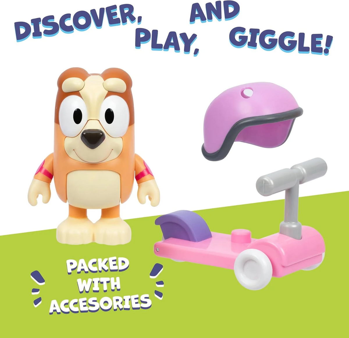 Bluey Chat Mates Figure Bingo With Scooter