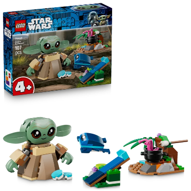 Lego Star Wars 75443 Grogu Homestead