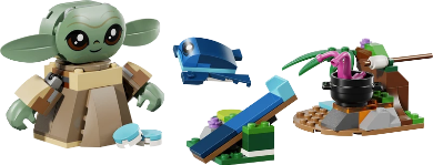 Lego Star Wars 75443 Grogu Homestead