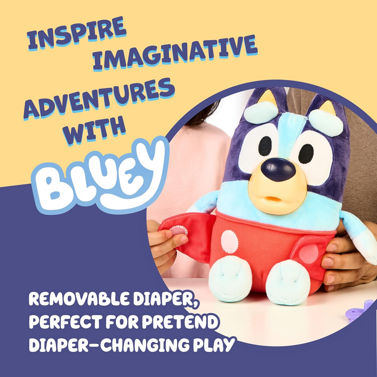 Bluey Cuddle & Care Baby Bluey