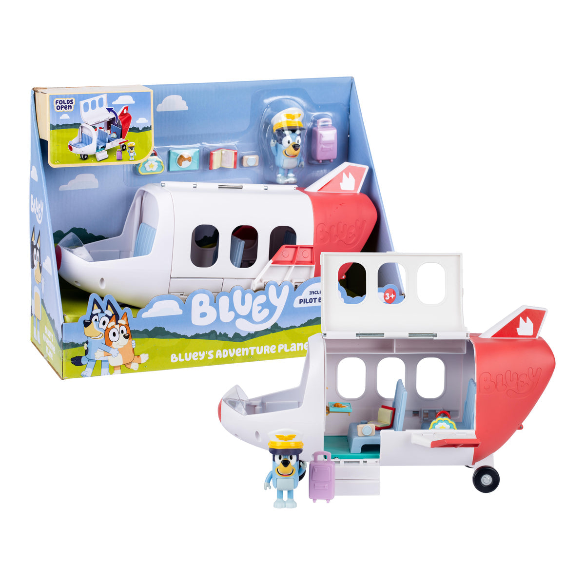 Bluey’s Adventure Plane