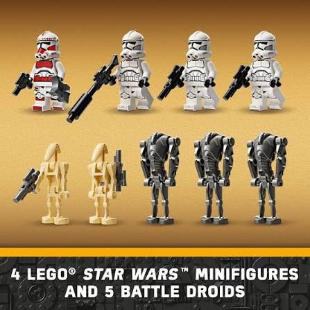 LEGO Star Wars 75372 The Clone Wars Clone Trooper & Battle Droid Battle Pack Set