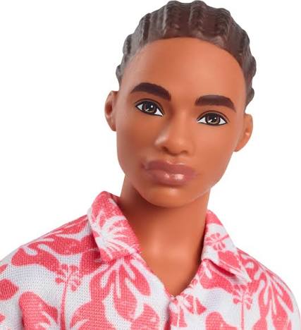 Barbie Fashionistas Ken Doll with Braided Brown Hair