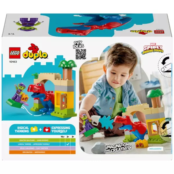 LEGO DUPLO 10463 Marvel Dinosaur Spidey-Rex vs. Green Goblin Set