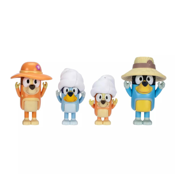 Bluey 4 Pack Family Trip