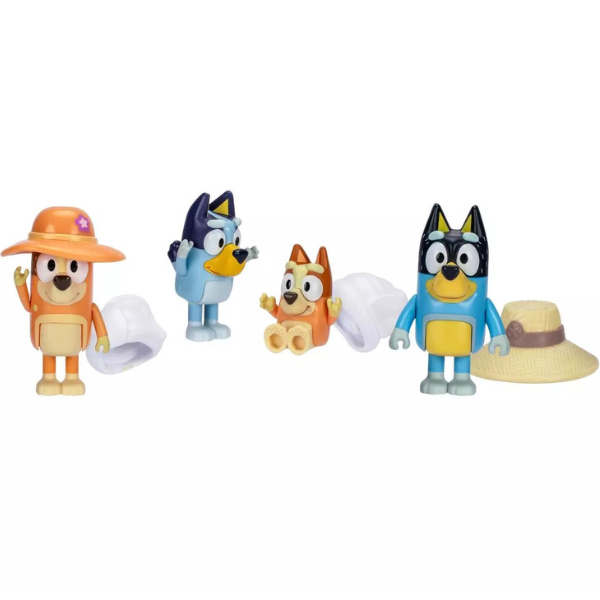 Bluey 4 Pack Family Trip