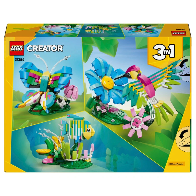 LEGO Creator 31384 3-in-1 Wild Animals: Colourful Hummingbird Set