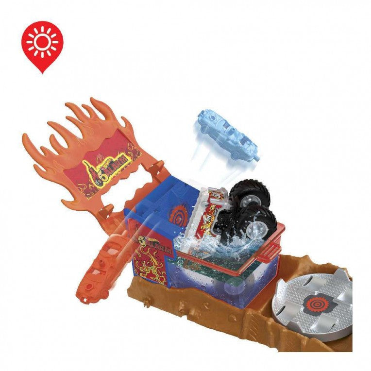 Hot Wheels Monster Truck Rescue Set