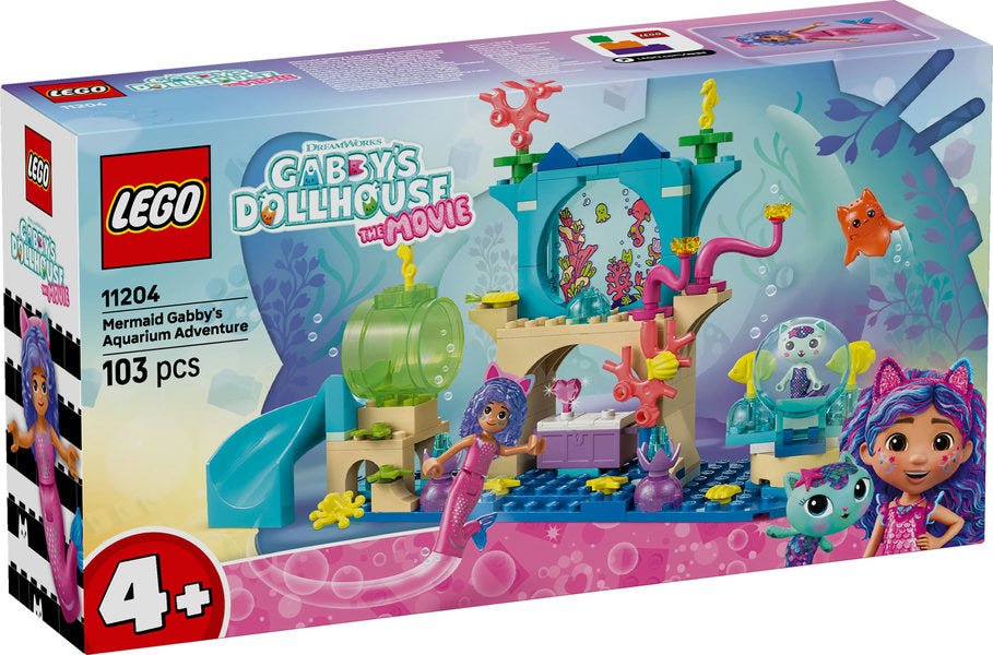 Lego Gabby’s Dollhouse Mermaid Gabby’s Aquarium Adventure 11204