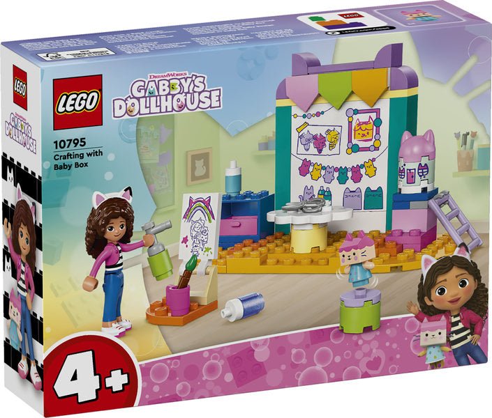 Lego 10795 Gabby Dollhouse Crafting With Baby Box