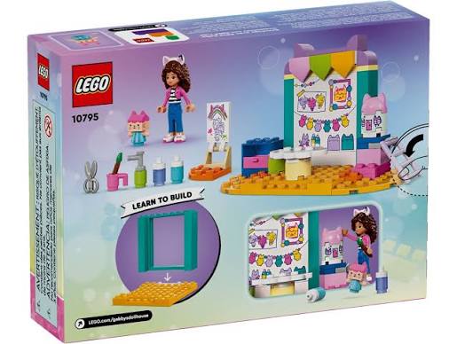 Lego 10795 Gabby Dollhouse Crafting With Baby Box
