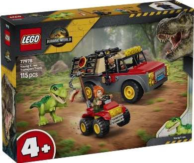 Lego® Jurassic World Young T. Rex Transport Truck Toy 77978